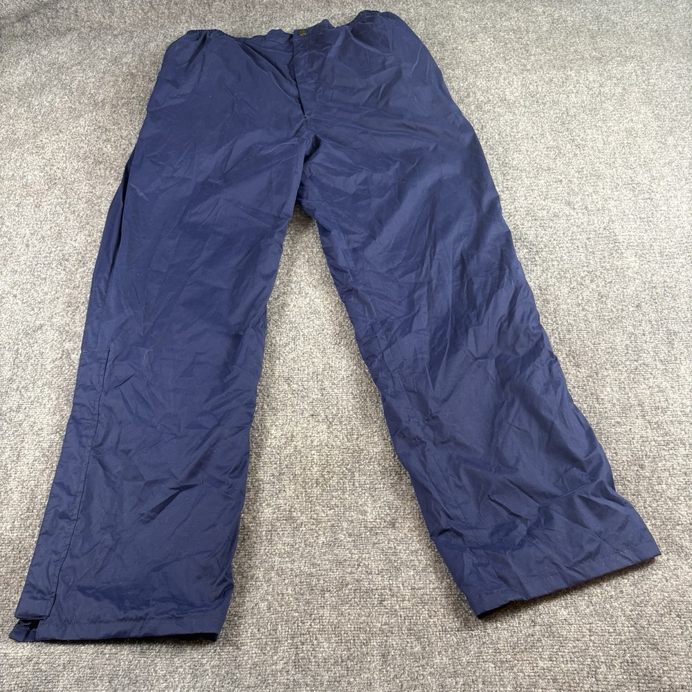 VTG Y2K  Sunice Pants XL‎ Blue Rain Windbreaker Golf Outdoor Waterproof Athletic